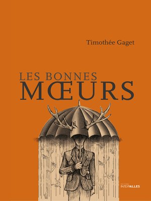 cover image of Les bonnes mœurs